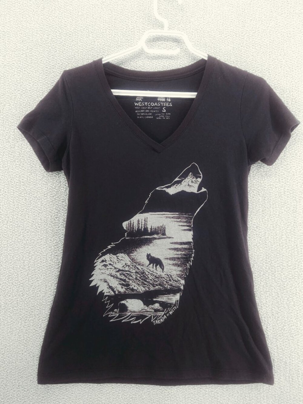 Westcoastees Takaya Lone Wolf Graphic Tee